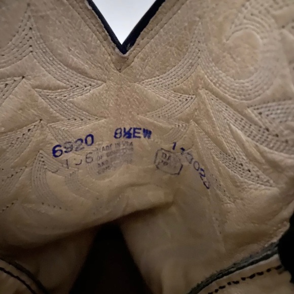 Dan Post Black Python Boots - Picture 9 of 10